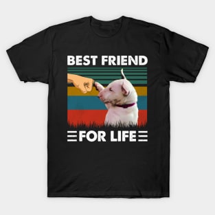 Terrier Trendsetter Stylish Tee for Fashion-Forward Bull Terrier Fans T-Shirt